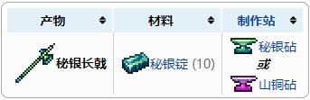 《泰拉瑞亚》秘银长戟武器介绍
