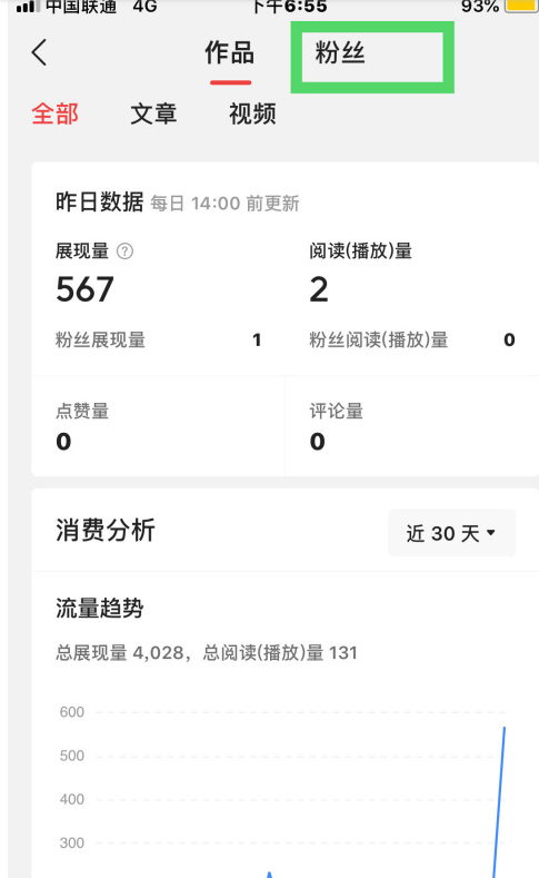《今日头条》查看粉丝活跃度方法