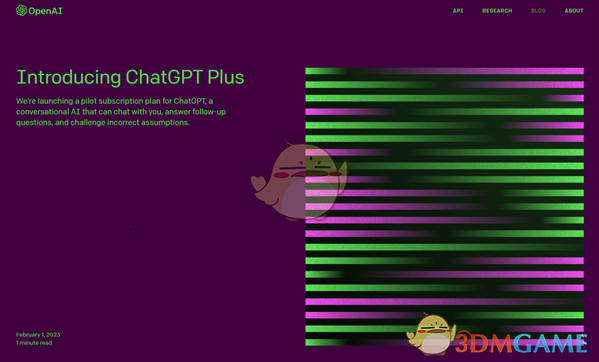 《chatgpt plus》订阅服务介绍
