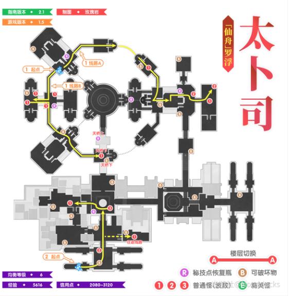 《崩坏：星穹铁道》1.5全地图锄地路线一览