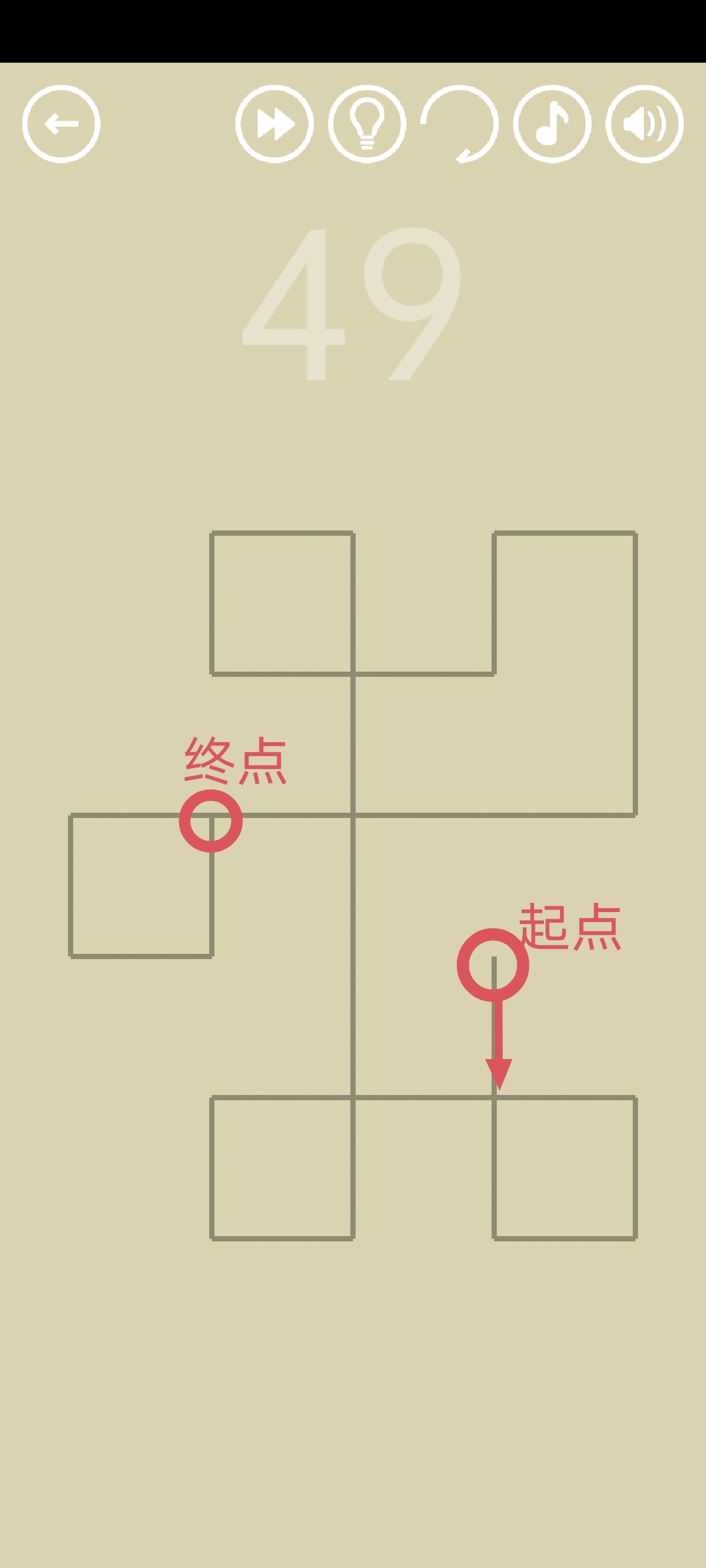 《隱匿按鈕》第49關(guān)通關(guān)攻略