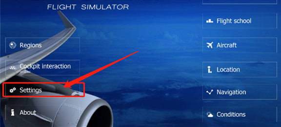 Aeroflyfs航空模拟器怎么设置中文