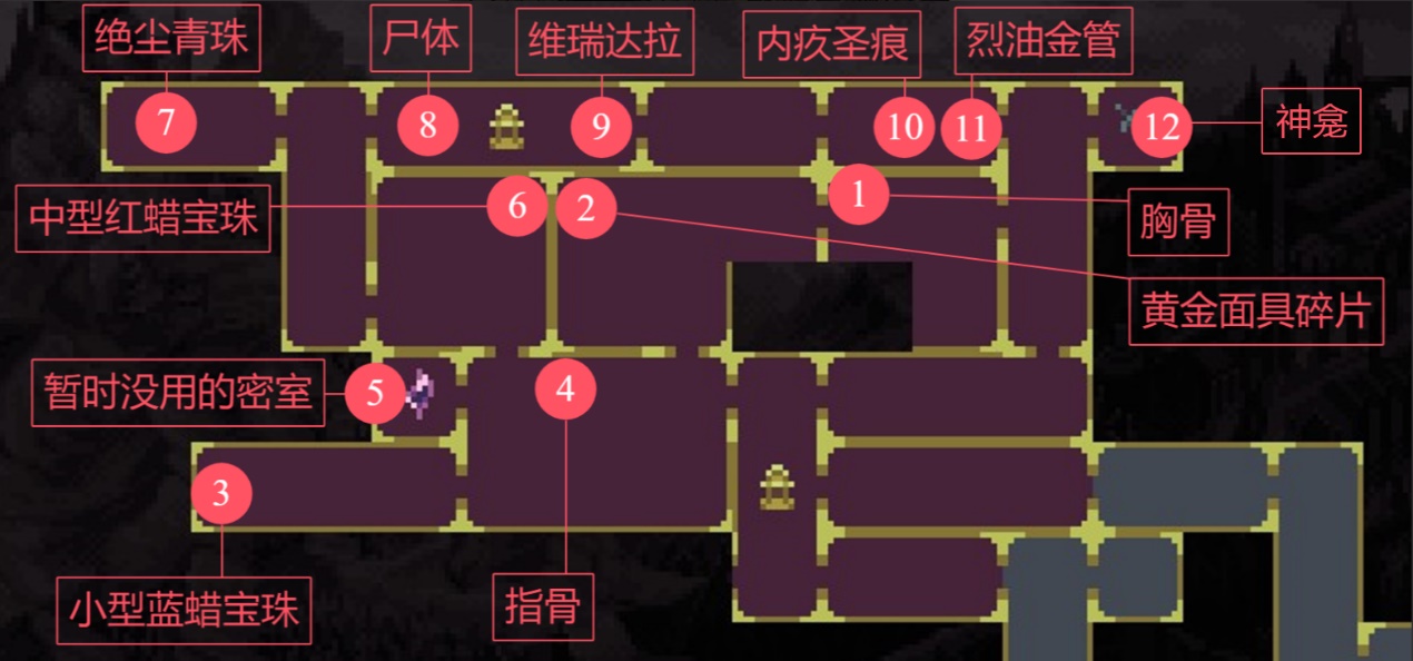 《神之亵渎》焦容圣母修道院收集向流程攻略