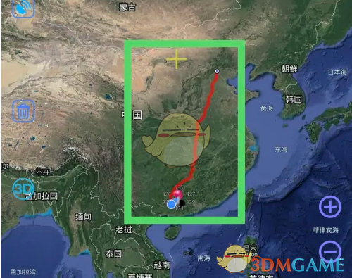 《奥维互动地图》导航路线方法