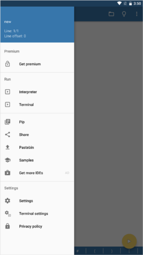 Pydroid3汉化版使用教程2