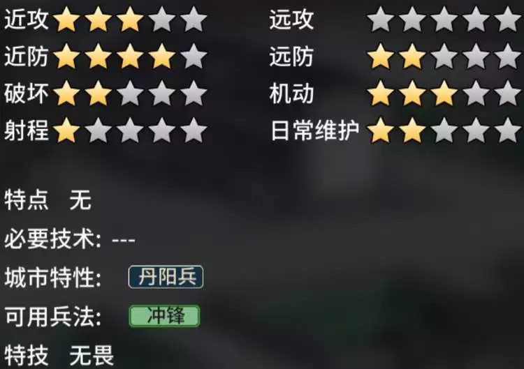 汉末霸业步兵特殊兵种介绍