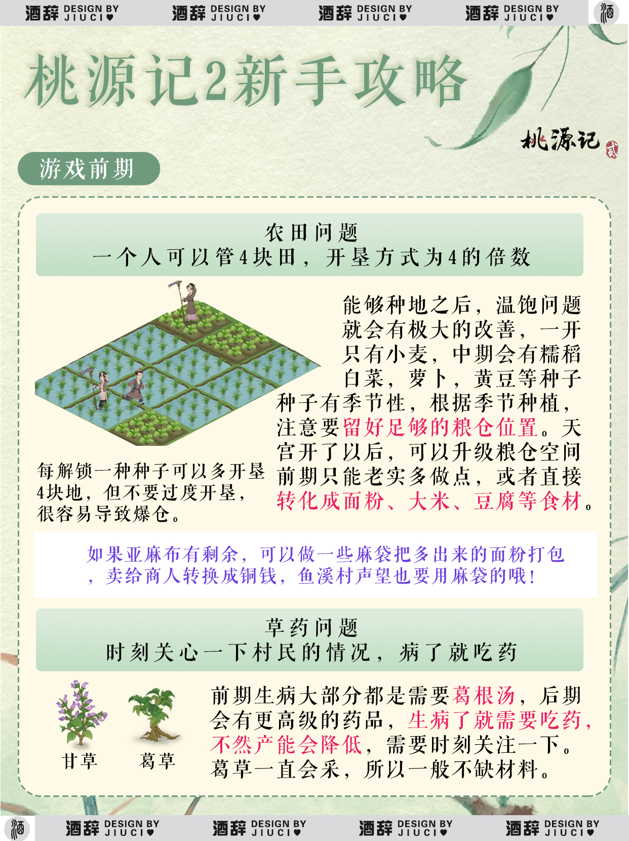桃源记2新手前期简易攻略技巧 新手前期如何玩