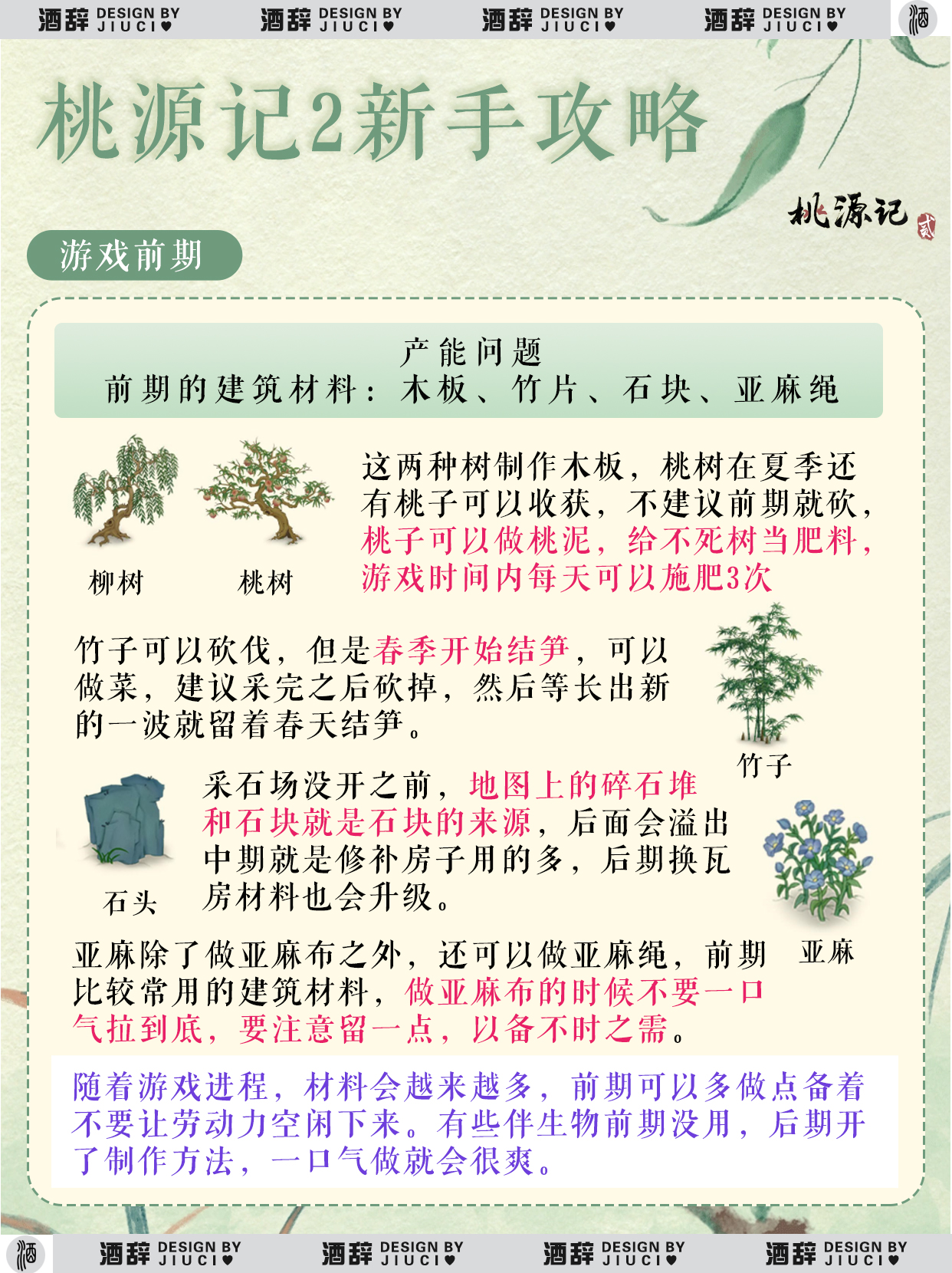 桃源记2新手前期简易攻略技巧 新手前期如何玩