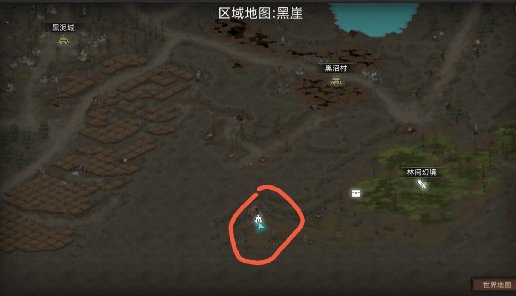 部落与弯刀深邃地牢位置介绍