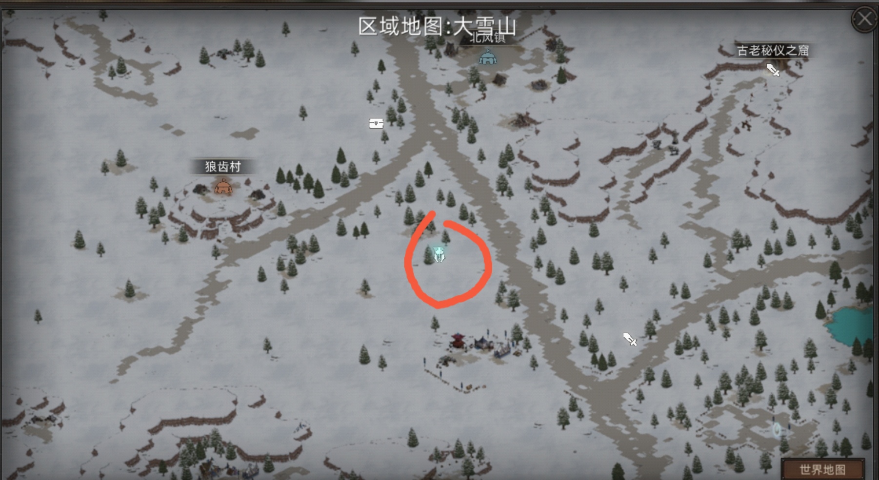 部落与弯刀深邃地牢位置介绍