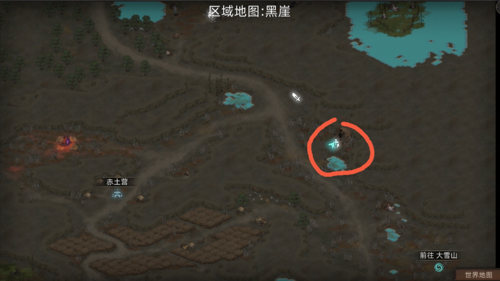 部落与弯刀深邃地牢位置介绍