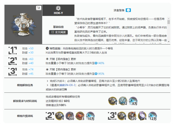《明日方舟》歌蕾蒂娅二模模组任务打法攻略