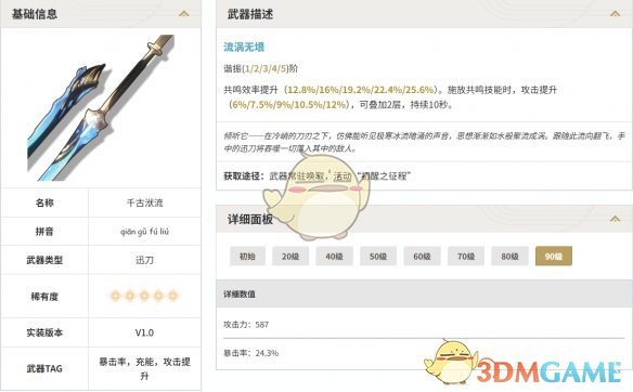 《鸣潮》卡提希娅武器类型介绍