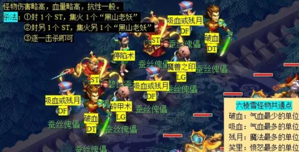 《梦幻西游》六棱雪副本攻略