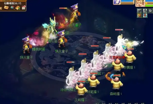 梦幻西游蟠桃宴副本打法攻略