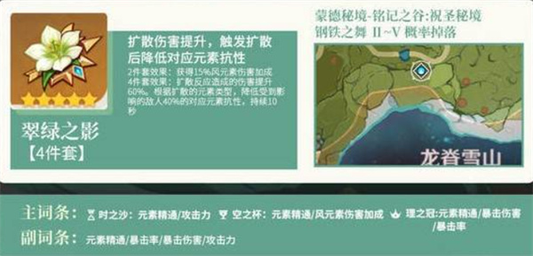 《原神》伊法圣遗物搭配推荐