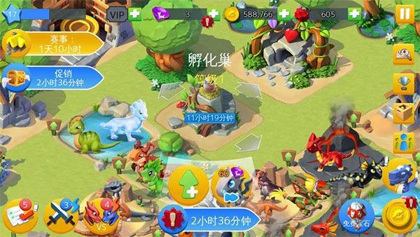 《萌龙大乱斗》零氪金玩家玩法介绍
