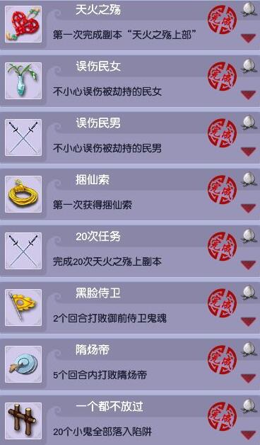 《梦幻西游》天火之殇上部成就获取攻略