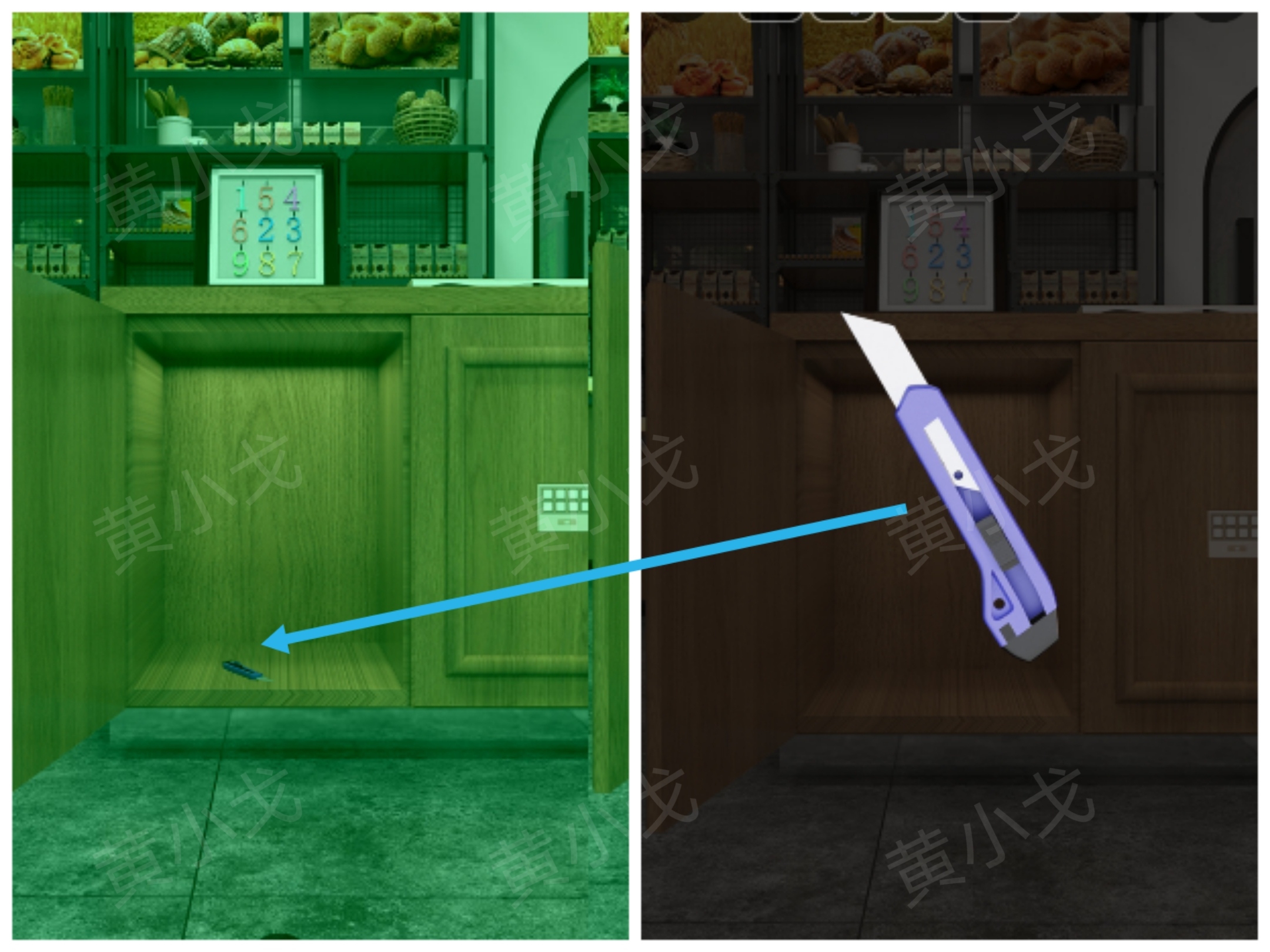 Escape Room：Bakery（密室逃脱：烘焙店）攻略（一）