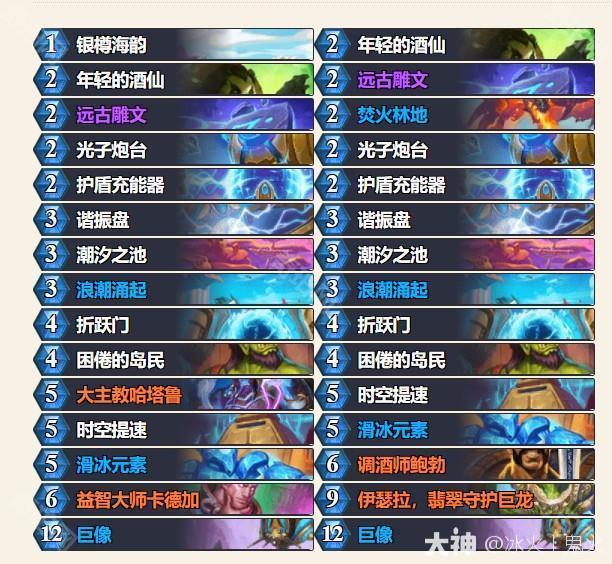 《炉石传说》2025巡回赛四强选手卡组分享