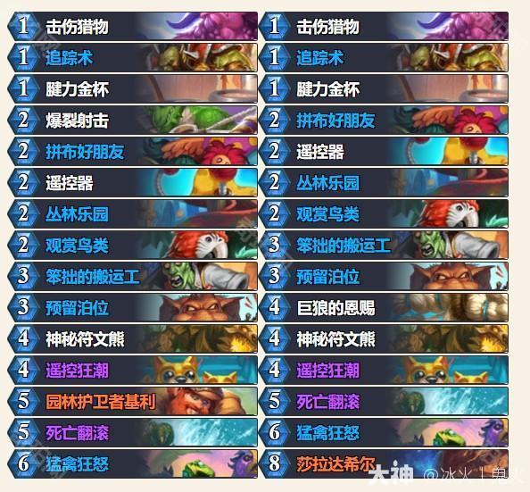 《炉石传说》2025巡回赛四强选手卡组分享