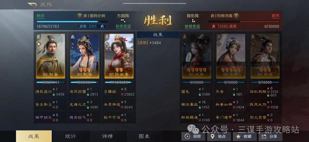 《三国：谋定天下》刘备孙尚香夫妻战队搭配攻略