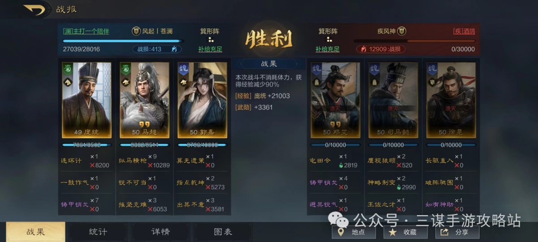 《三国：谋定天下》摧坚马超配队攻略