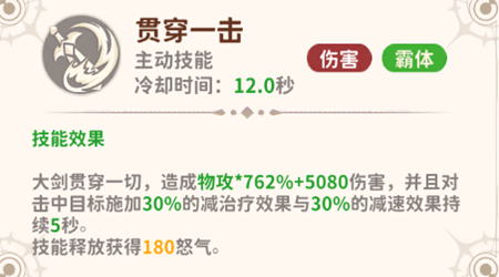 《龙骑士学园》战士职业技能介绍