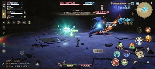 《最终幻想14：水晶世界》巨齿牛头魔打法攻略