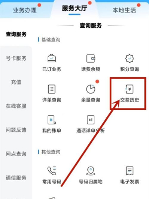 《中国移动》话费充值记录查看方法