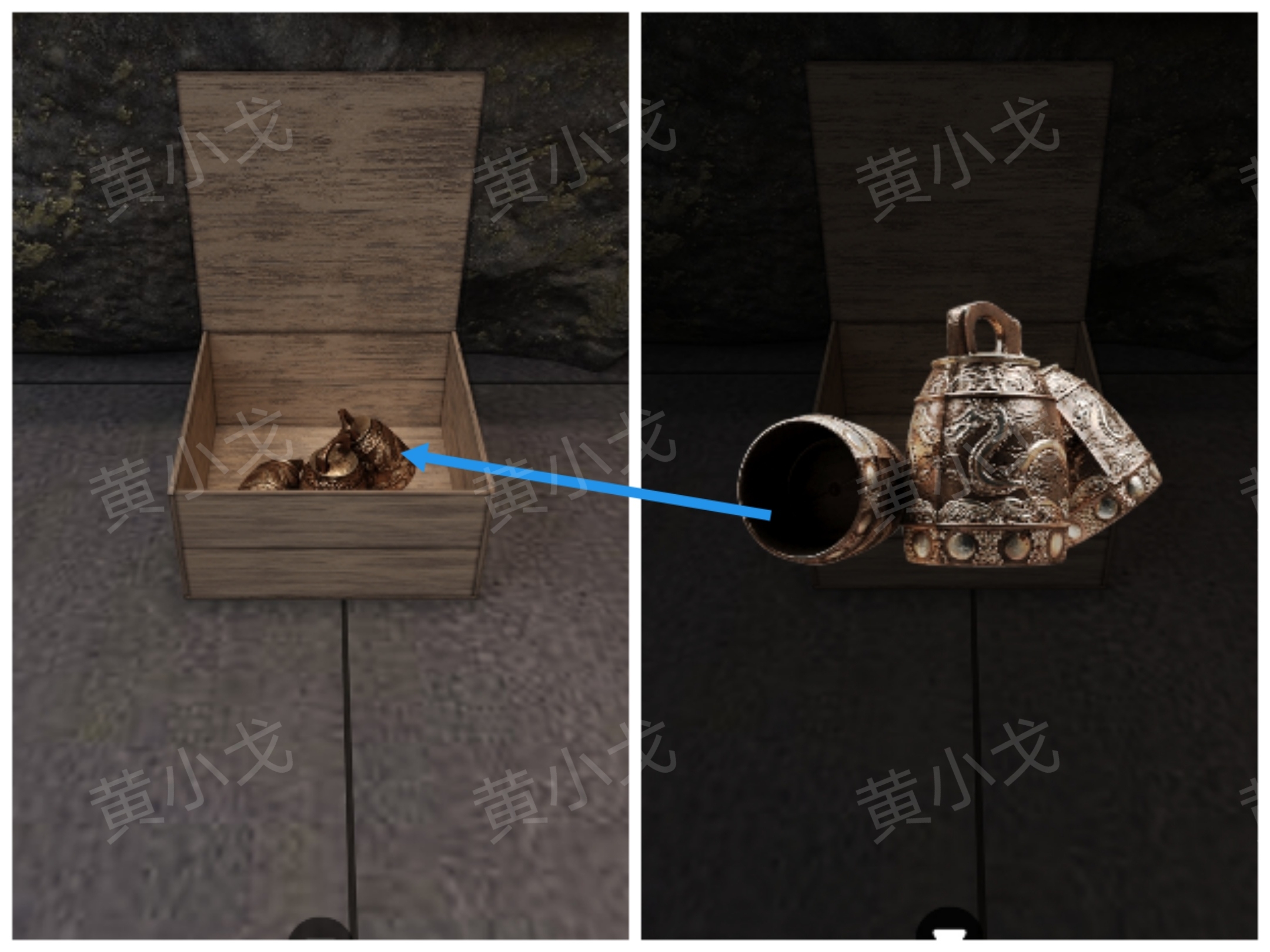 《Escape Room：兵马俑》攻略一展览区和石壁