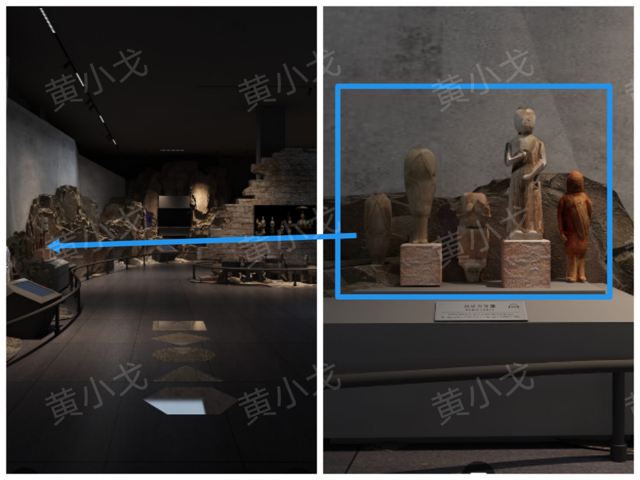 《Escape Room：兵马俑》攻略一展览区和石壁