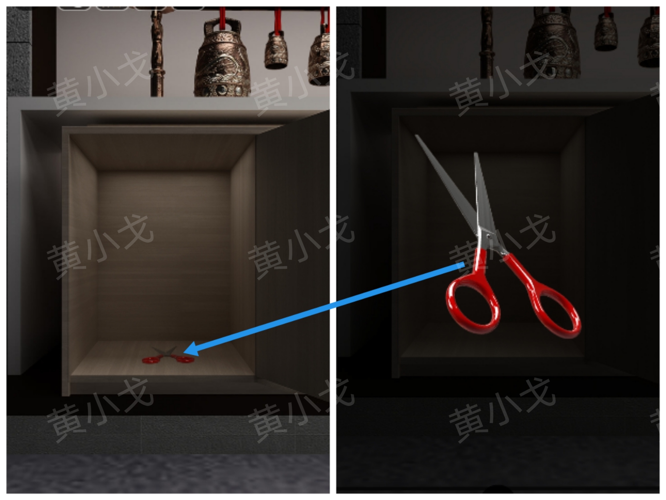 《Escape Room：兵马俑》攻略一展览区和石壁