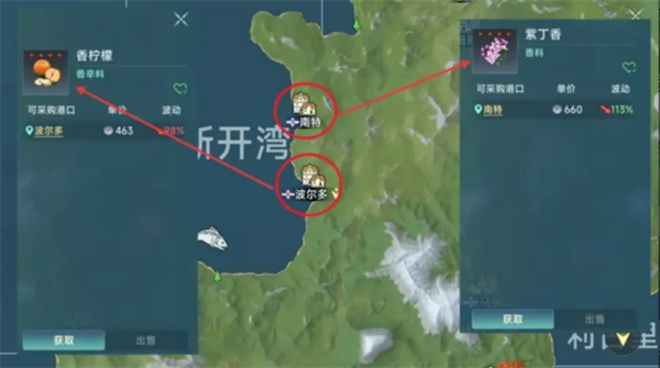 《大航海时代：传说》香料对拉商路推荐