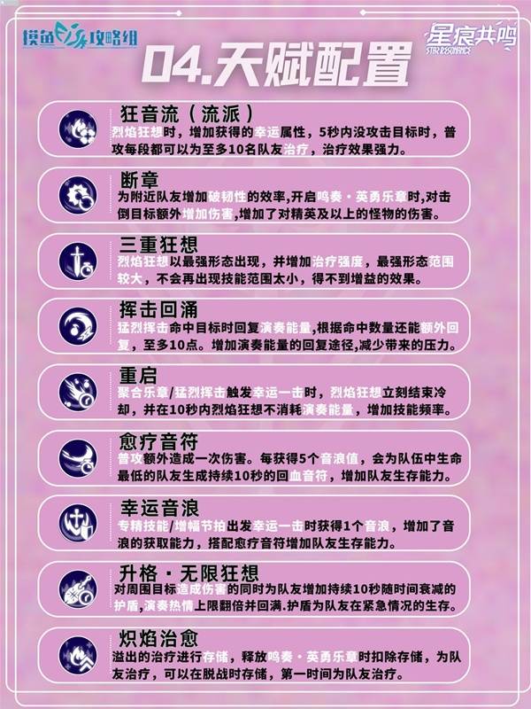 星痕共鸣灵魂乐手狂音流玩法攻略