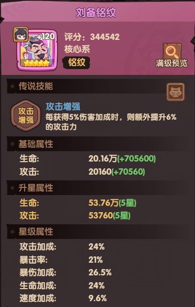 《守护之境》孙尚香铭纹推荐