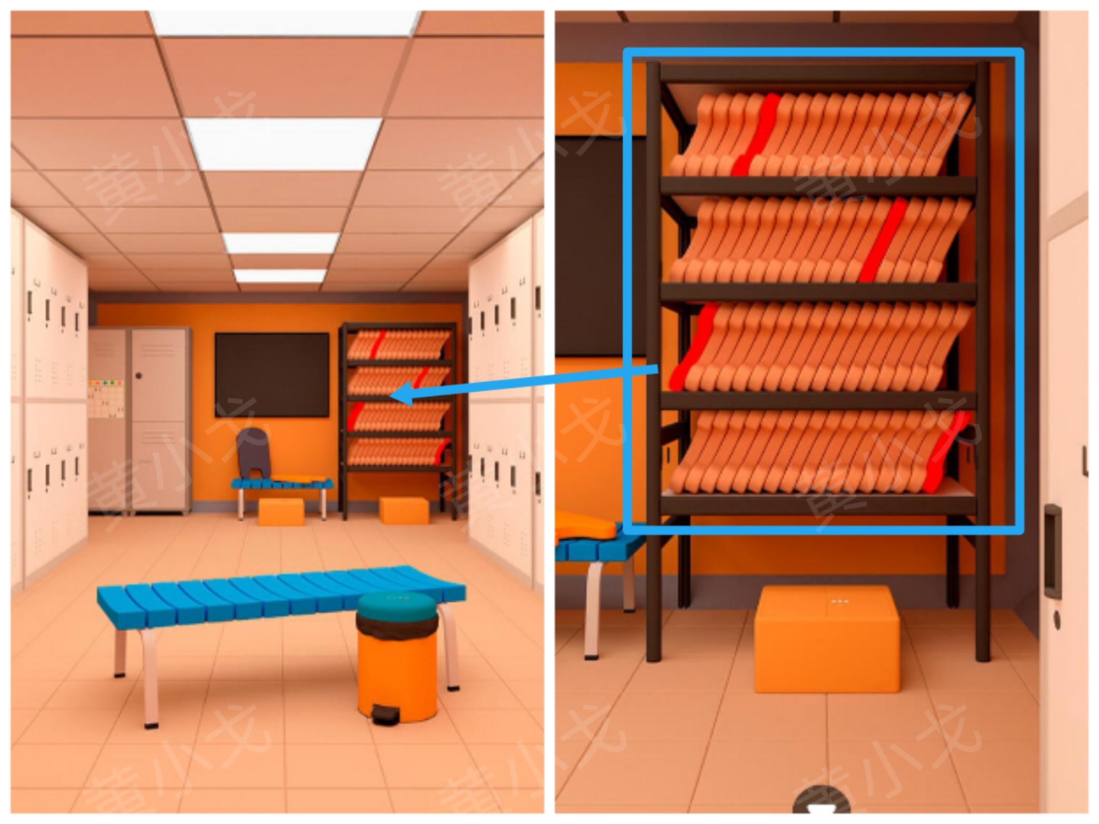 Escape Room：After School Pool（放学后的泳池）攻略（一）