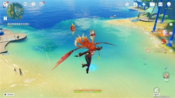 《原神》5.8版本悠悠度假村火神瞳位置分布