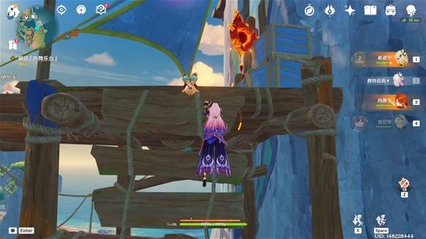 《原神》5.8版本悠悠度假村火神瞳位置分布