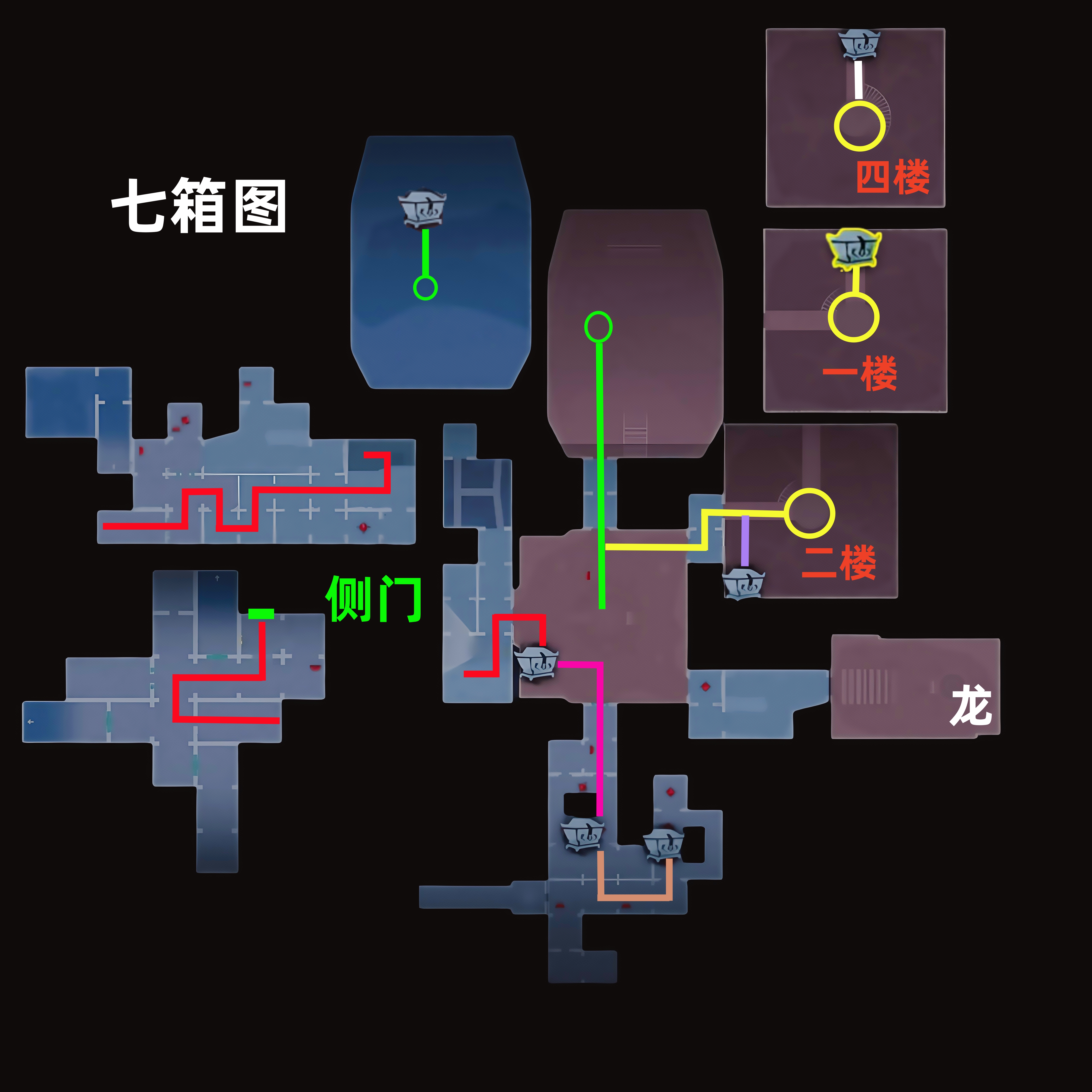 超自然行动组昆仑秘境极限全地图小抄