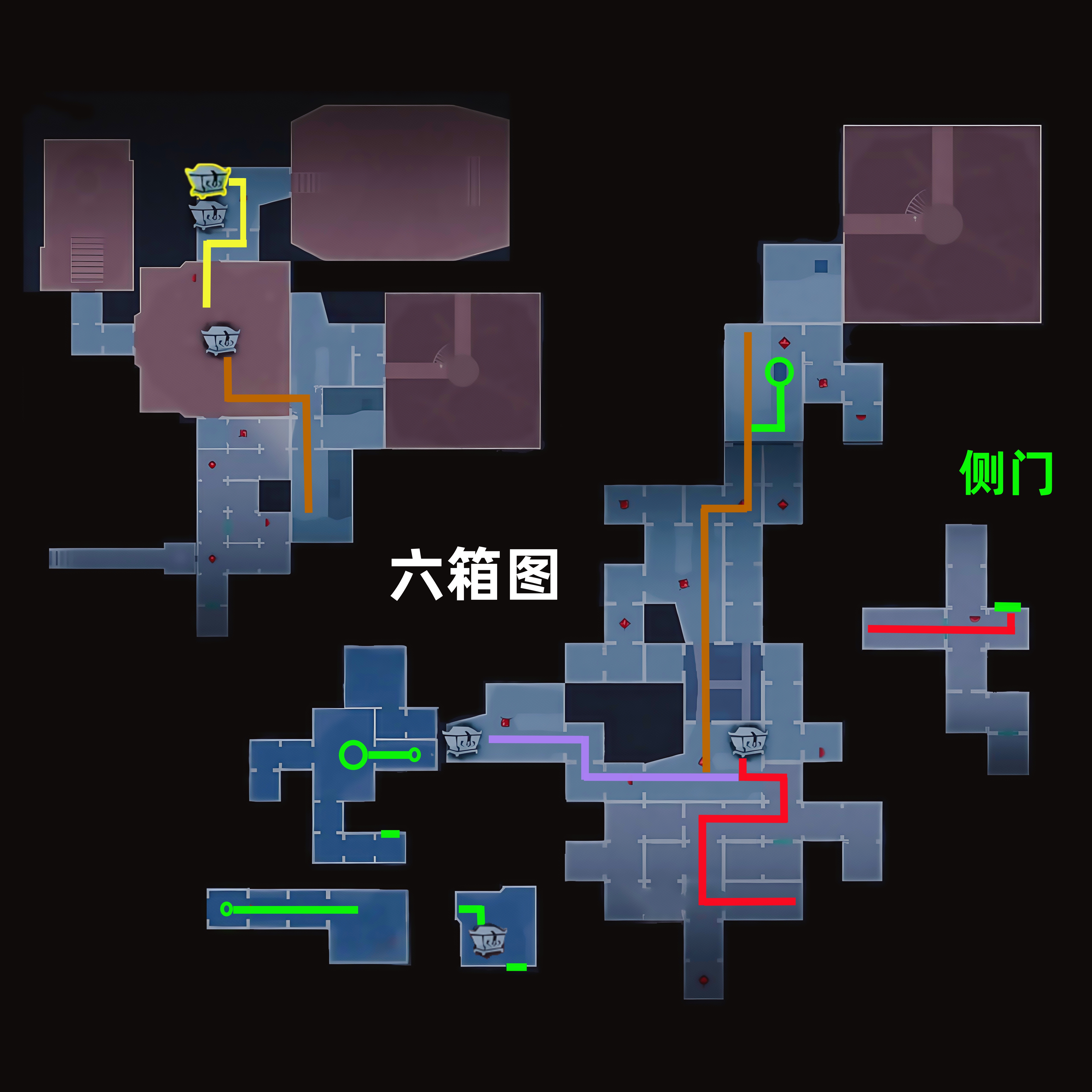 超自然行动组昆仑秘境极限全地图小抄