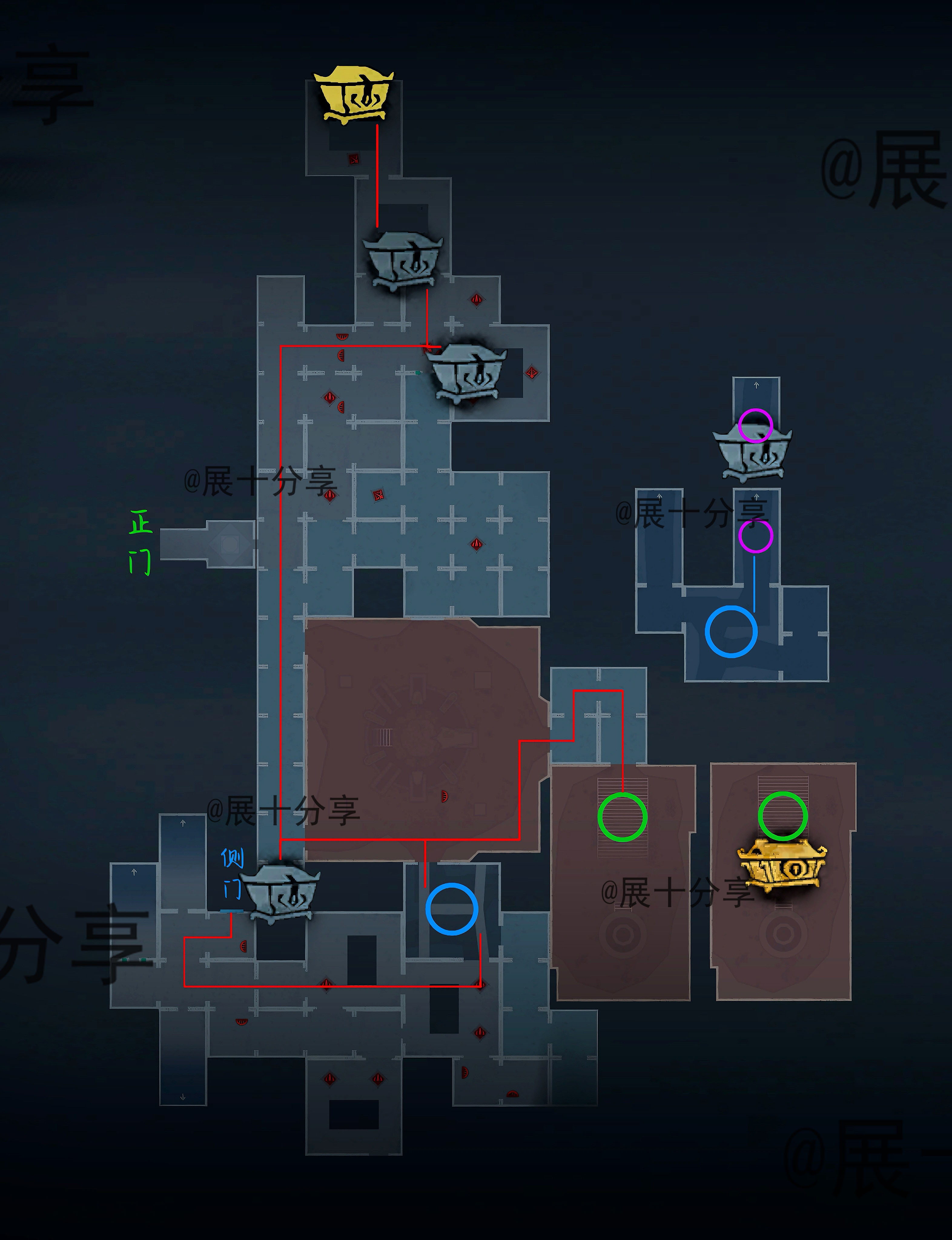 超自然行动组昆仑秘境极限全地图小抄