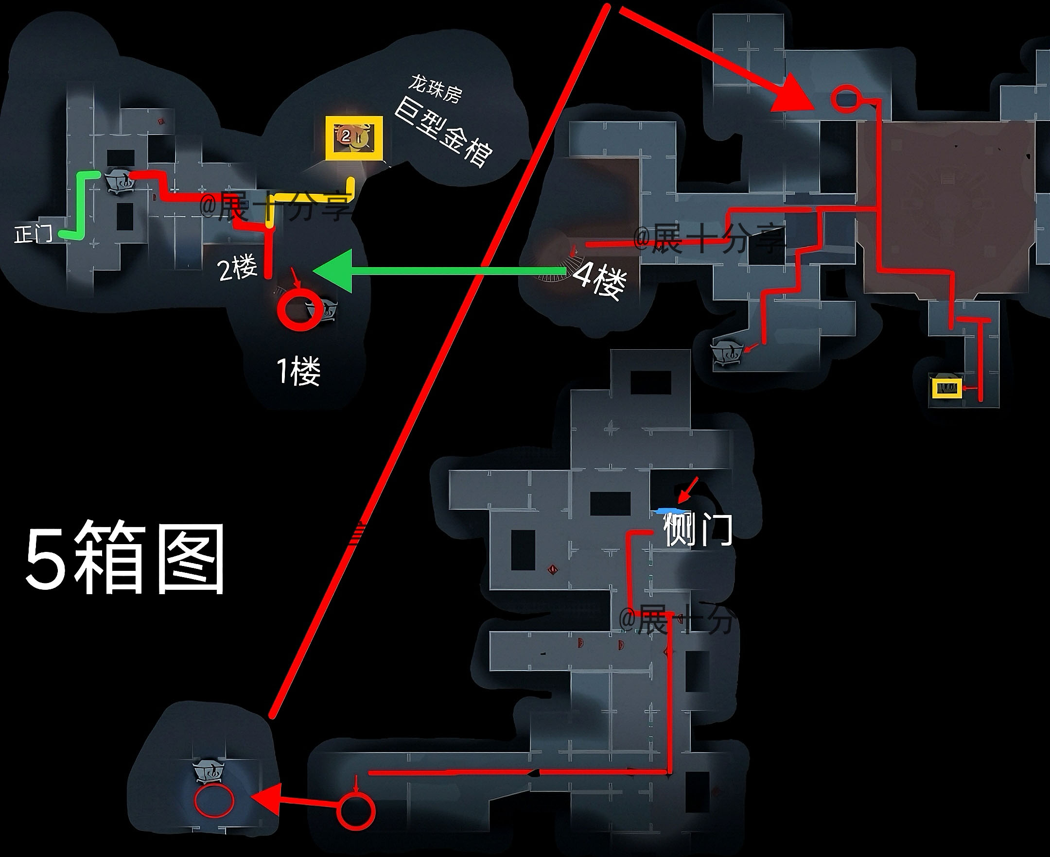 超自然行动组昆仑秘境极限全地图小抄