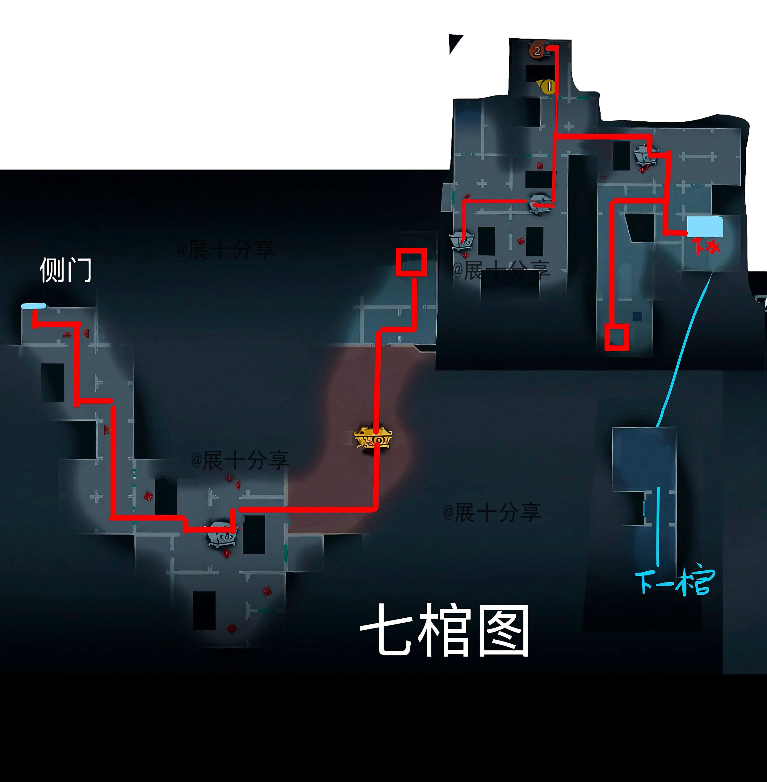 超自然行动组昆仑秘境极限全地图小抄