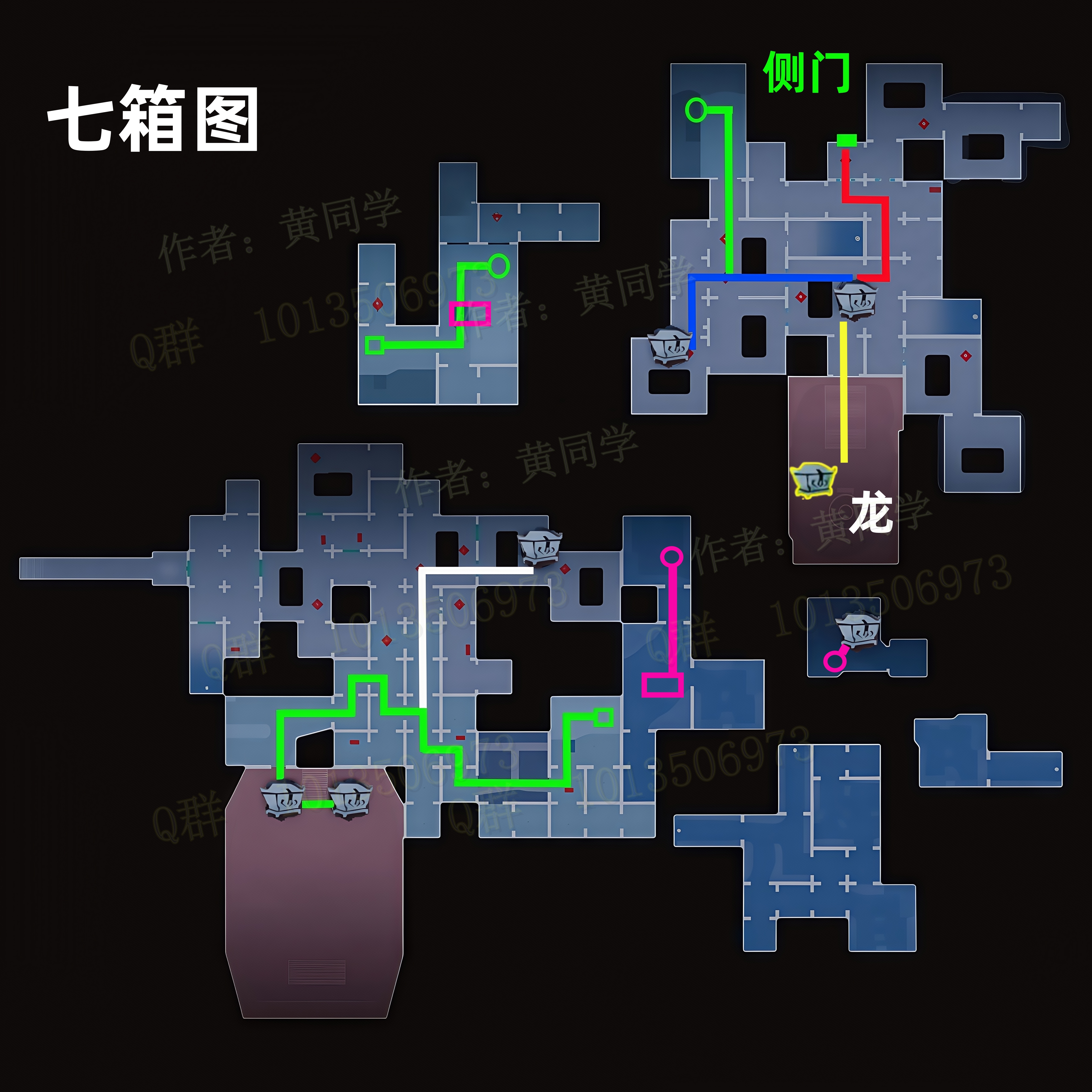 超自然行动组昆仑秘境极限全地图小抄