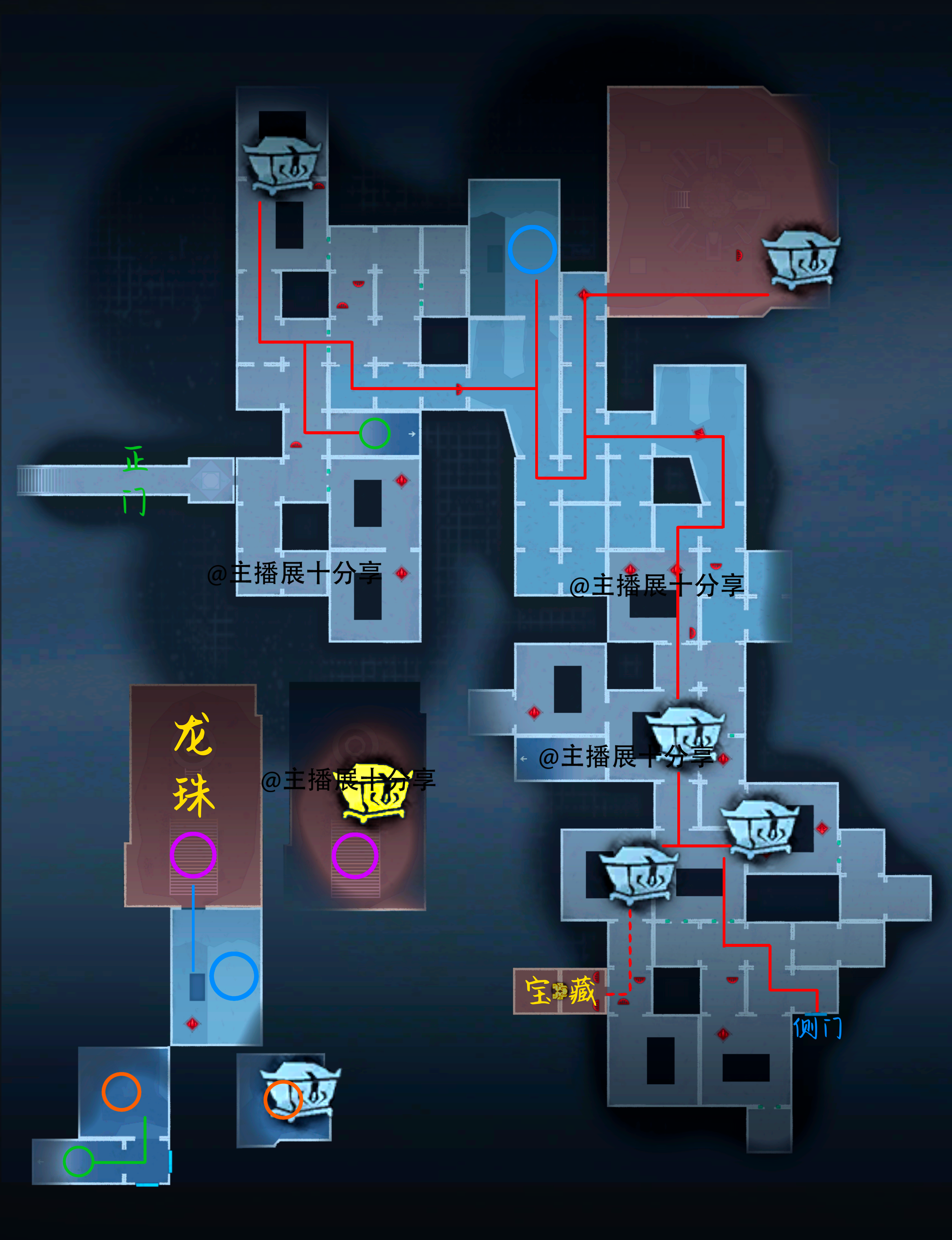 超自然行动组昆仑秘境极限全地图小抄