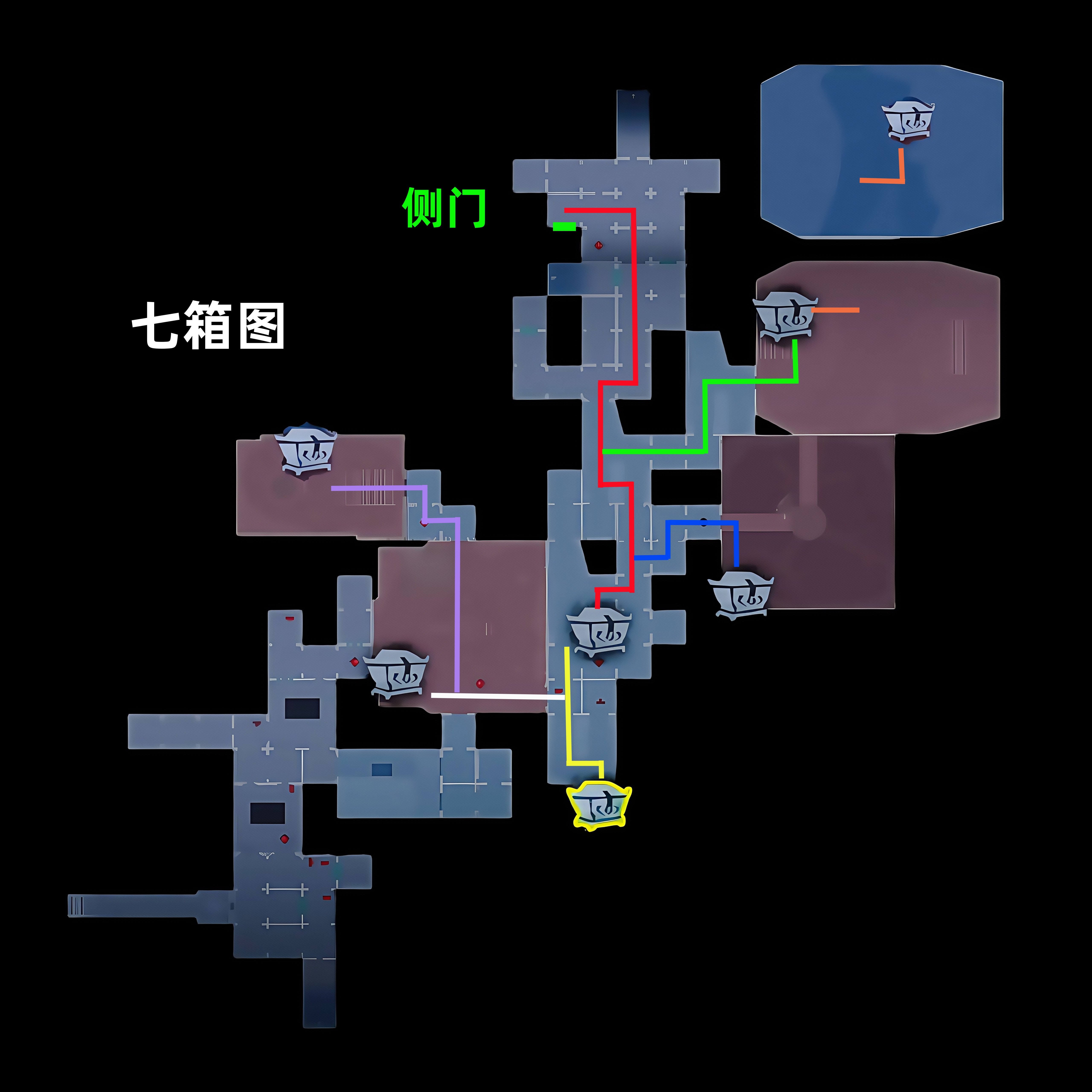 超自然行动组昆仑秘境极限全地图小抄