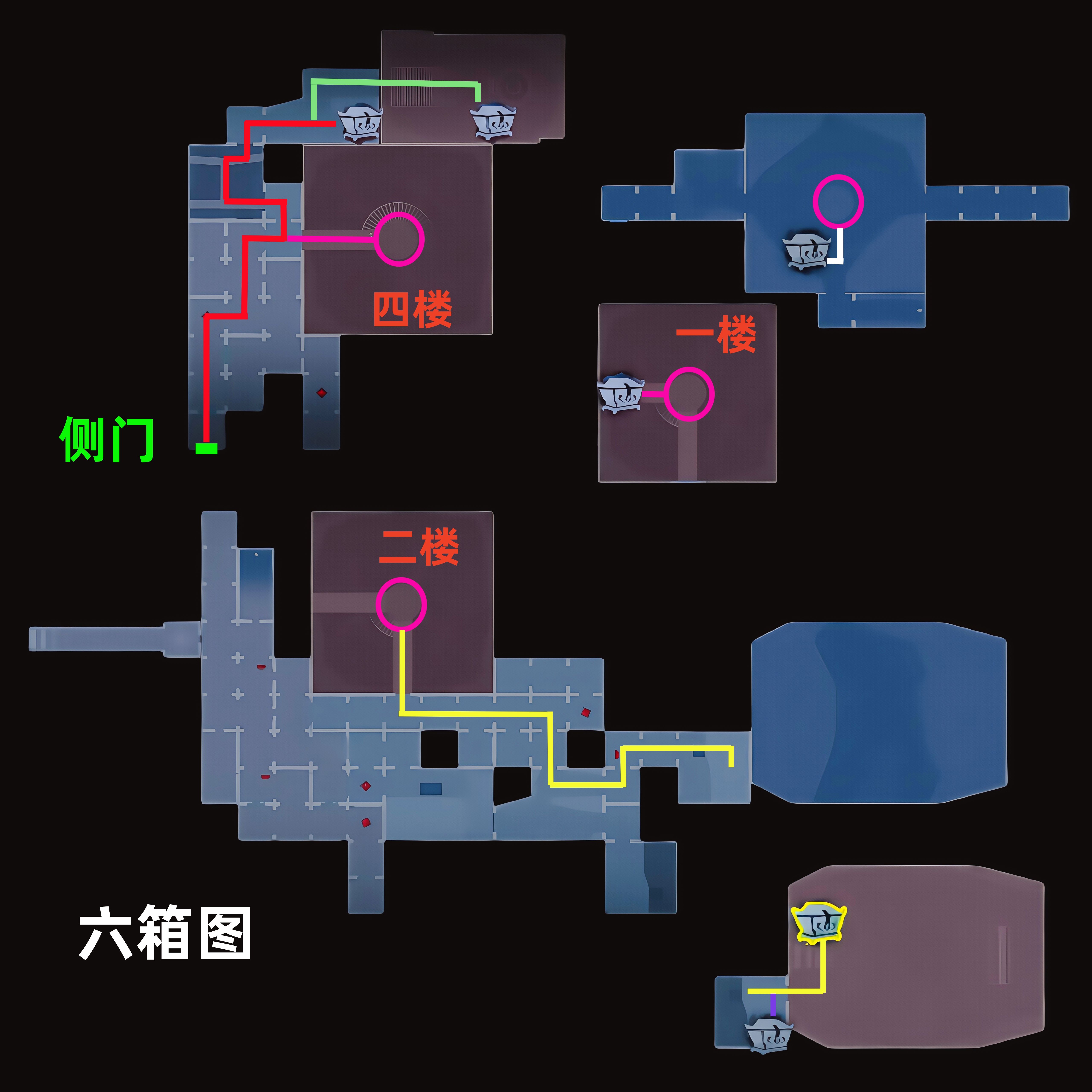 超自然行动组昆仑秘境极限全地图小抄