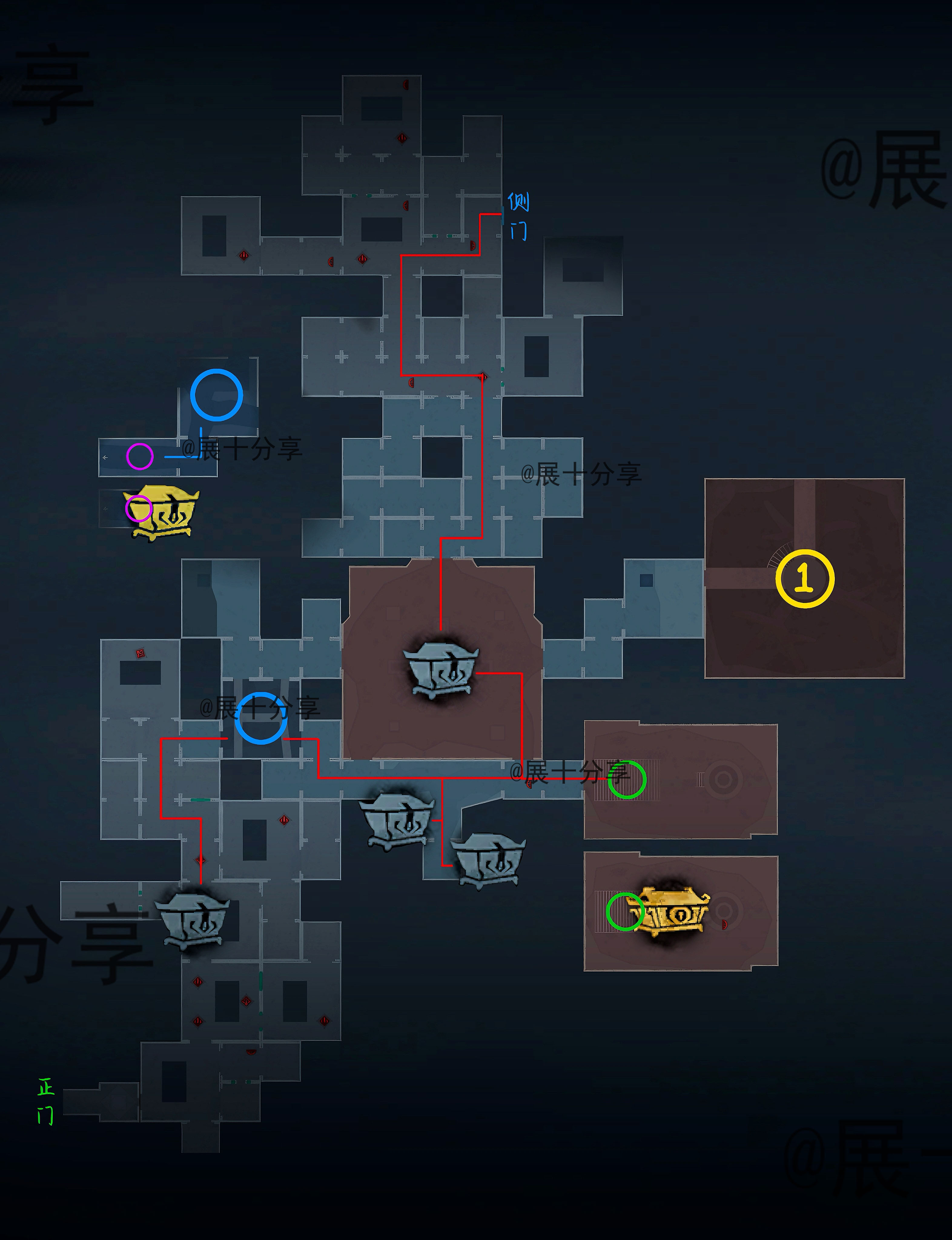 超自然行动组昆仑秘境极限全地图小抄