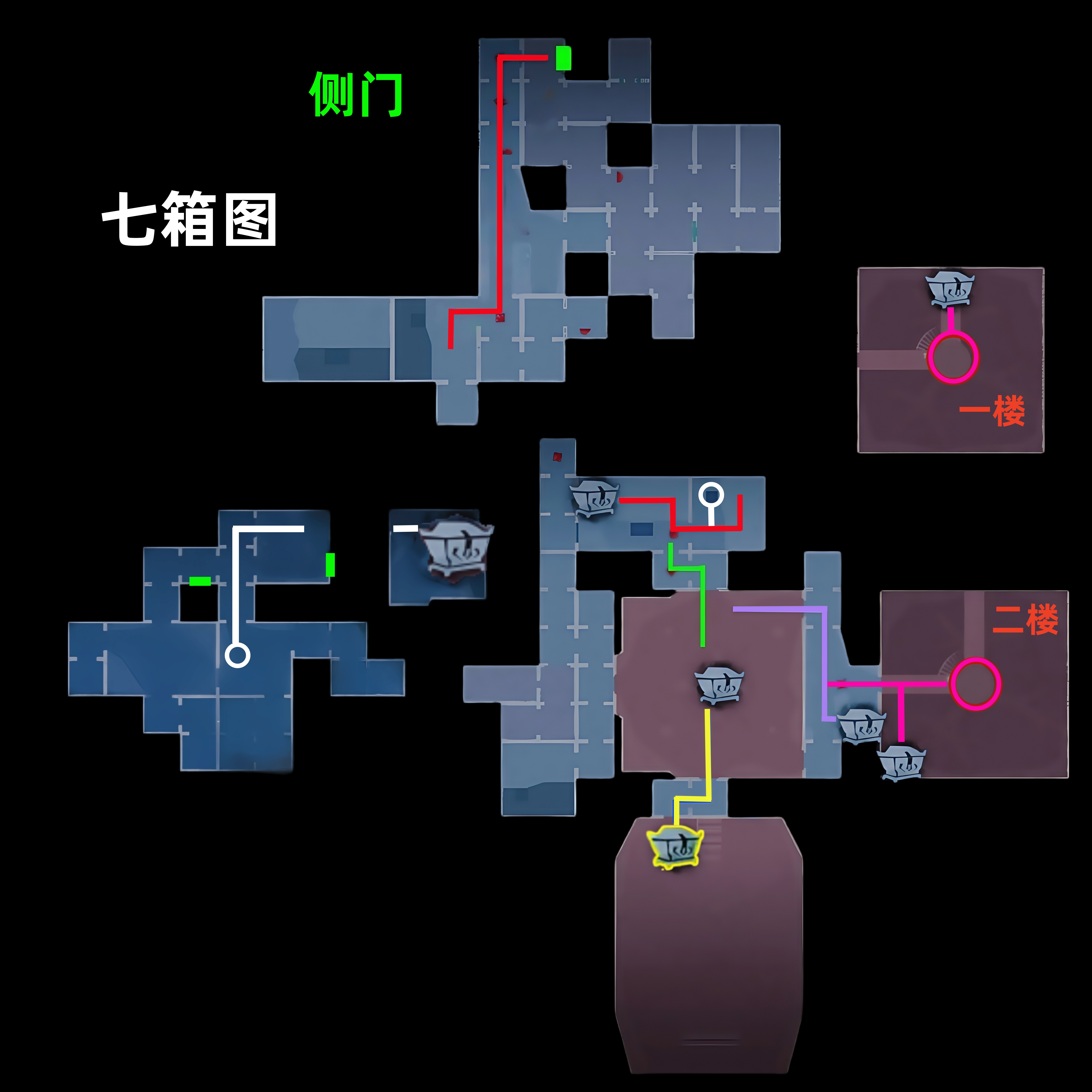 超自然行动组昆仑秘境极限全地图小抄